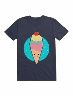Cheap ❤️ Kawaii Ice Cream Sweet Cute T-Shirt 💯 -HT Style Outlet Store 19578396 hi