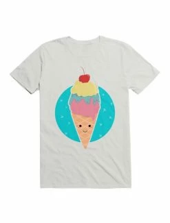 Cheap ❤️ Kawaii Ice Cream Sweet Cute T-Shirt 💯 -HT Style Outlet Store 19578414 hi