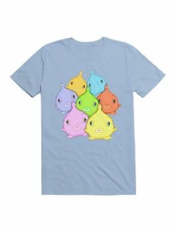 Discount 💯 Kawaii Balloon Lumpfishies T-Shirt ✨ -HT Style Outlet Store 19579364 hi