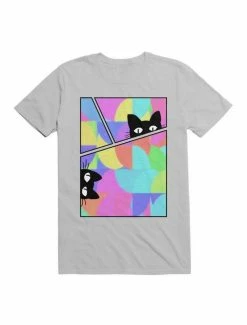 Hot Sale 👍 Kawaii Black Cats T-Shirt ⭐ -HT Style Outlet Store 19579427 hi