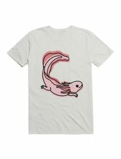Hot Sale 🧨 Kawaii Cute Axolotl T-Shirt 👏 -HT Style Outlet Store 19579598 hi