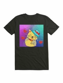 Deals 😀 Kawaii Kitty T-Shirt 🛒 -HT Style Outlet Store 19579868 hi