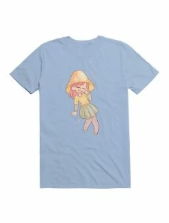 Buy 🔥 Kawaii Simple Mushroom Girl T-Shirt 🤩 -HT Style Outlet Store 19580066 hi