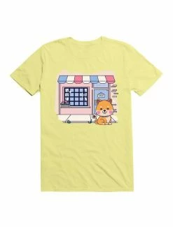 Best Pirce 🧨 Kawaii 🐶 Doggo Restaurant Cute Shiba Inu T-Shirt ⌛ -HT Style Outlet Store 19580317 hi