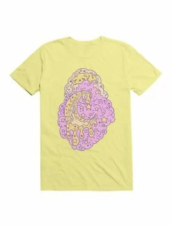 Outlet 🤩 Kawaii Custard Cat Melting On A Cloud T-Shirt ✔️ -HT Style Outlet Store 19584496 hi 1