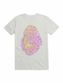Outlet 🤩 Kawaii Custard Cat Melting On A Cloud T-Shirt ✔️ -HT Style Outlet Store 19584523 hi