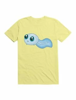 Brand new 🔥 Kawaii Cute Blue Tadpole Swimming T-Shirt 🎉 -HT Style Outlet Store 19584622 hi