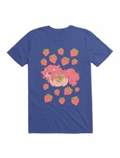 Wholesale 🌟 Kawaii Strawberry Unicorn With Strawberries T-Shirt 🤩 -HT Style Outlet Store 19585252 hi