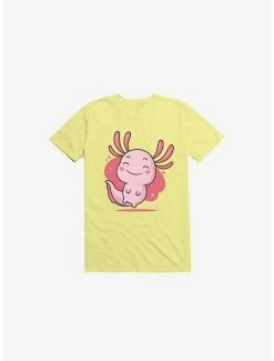 Deals 🥰 Kawaii Axolotl T-Shirt ⭐