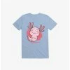 Top 10 👍 Kawaii Axolotl T-Shirt ⭐ -HT Style Outlet Store 19586517 hi