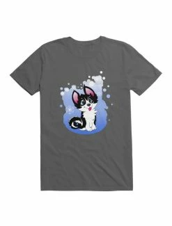 Coupon 👍 Kawaii Snow Husky T-Shirt 🎁