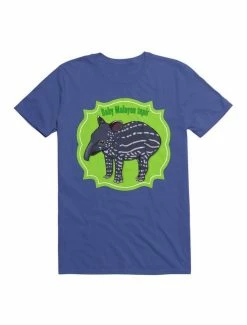 Cheap ⭐ Kawaii Baby Malayan Tapir T-Shirt 🎁 -HT Style Outlet Store 19590970 hi