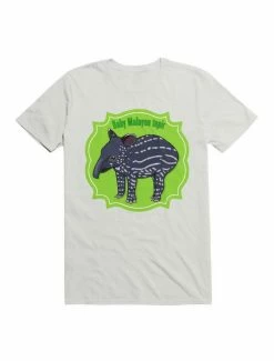 Cheap ⭐ Kawaii Baby Malayan Tapir T-Shirt 🎁 -HT Style Outlet Store 19590979 hi