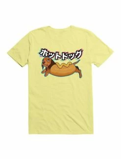 Budget 🥰 Kawaii Dachshund Hot 🐕 Dog Costume T-Shirt 👏 -HT Style Outlet Store 19591168 hi