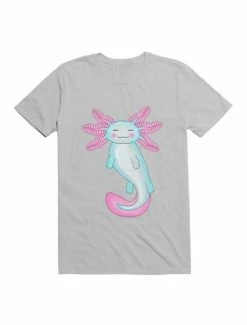 Deals 🔥 Kawaii Cyan Axolotl T-Shirt ⭐ -HT Style Outlet Store 19591249 hi 1
