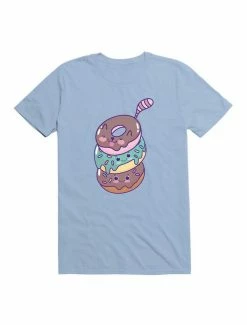 Hot Sale 🎁 Kawaii Donuts Sweet Dessert T-Shirt ✨ -HT Style Outlet Store 19591330 hi