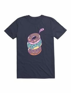Hot Sale 🎁 Kawaii Donuts Sweet Dessert T-Shirt ✨ -HT Style Outlet Store 19591339 hi