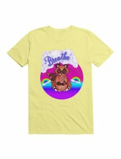 Cheapest ❤️ Kawaii Deep Breaths T-Shirt 🤩 -HT Style Outlet Store 19595915 hi