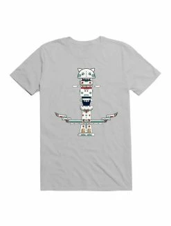 Hot Sale ✨ Kawaii Droid Totem T-Shirt 👍 -HT Style Outlet Store 19595996 hi