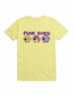 Deals 👍 Kawaii Funk Ewes T-Shirt ⌛ -HT Style Outlet Store 19596059 hi