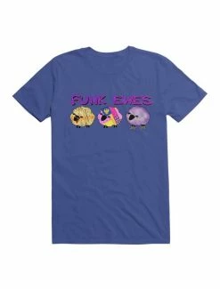 Deals 👍 Kawaii Funk Ewes T-Shirt ⌛ -HT Style Outlet Store 19596095 hi