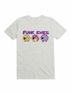 Deals 👍 Kawaii Funk Ewes T-Shirt ⌛ -HT Style Outlet Store 19596104 hi