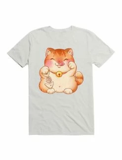 Discount 💯 Kawaii Myamneki Neko T-Shirt 🔔 -HT Style Outlet Store 19596311 hi