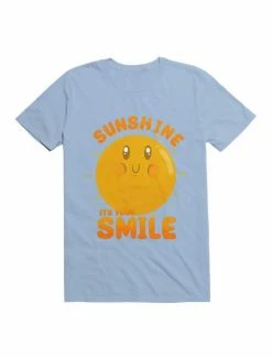 Best reviews of 👍 Kawaii Sunshine Its Your Smile T-Shirt 🔥 -HT Style Outlet Store 19596491 hi