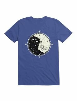 Cheap 😍 Kawaii Yin & Yang Kitty Universe T-Shirt ❤️ -HT Style Outlet Store 19596554 hi