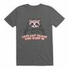 Discount 🥰 Kawaii Let's Eat Trash And Sleep In T-Shirt 👍 -HT Style Outlet Store 19597266 hi