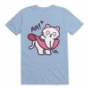 Coupon 😀 Kawaii Ah! Cat 👗 Skirt Blows Up T-Shirt 🎁 -HT Style Outlet Store 19598391 hi