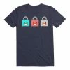 Outlet 🔥 Kawaii The 3 Kawaii Wise Cute Lock Icons T-Shirt 😀 -HT Style Outlet Store 19598634 hi