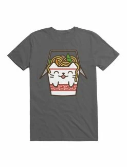 Hot Sale 🤩 Kawaii Lo Mein Cat T-Shirt 😍 -HT Style Outlet Store 19605252 hi