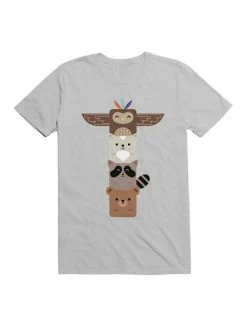 Best Sale 🎉 Kawaii Baby Animals Totem Pole T-Shirt 💯 -HT Style Outlet Store 19605992 hi