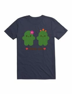 Top 10 😀 Kawaii Cactus Love T-Shirt 🔔 -HT Style Outlet Store 19606609 hi