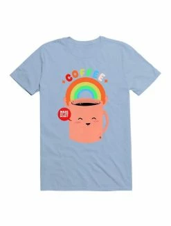 Flash Sale 💯 Kawaii Coffee Make My Life Bright T-Shirt 🔥 -HT Style Outlet Store 19606663 hi