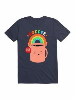 Flash Sale 💯 Kawaii Coffee Make My Life Bright T-Shirt 🔥 -HT Style Outlet Store 19606672 hi 1