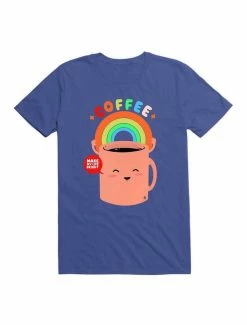 Flash Sale 💯 Kawaii Coffee Make My Life Bright T-Shirt 🔥 -HT Style Outlet Store 19606681 hi