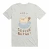 Outlet 🤩 Kawaii Coffee Hot Springs Take a coffee Break! T-Shirt ⌛
