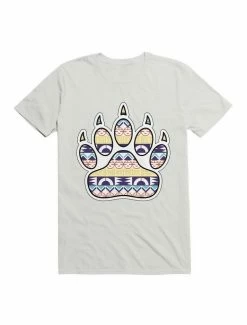 Wholesale 🌟 Kawaii Native American Bear Paw T-Shirt 🎉