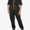 Hot Sale โ๏ธ Black & Orange Jogger Jumpsuit Plus Size โ 2 Hot Sale โ๏ธ Black & Orange Jogger Jumpsuit Plus Size โ -HT Style Outlet Store 19614836 hi