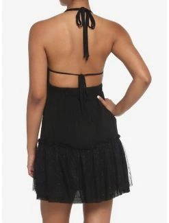 Top 10 👍 Black Tiered Halter 👗 Dress 🥰 -HT Style Outlet Store 19622308 av2