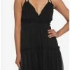 Top 10 👍 Black Tiered Halter 👗 Dress 🥰 -HT Style Outlet Store 19622308 hi
