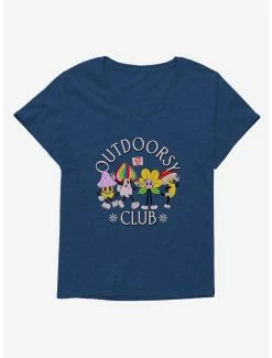 Promo ⭐ Cottagecore Outdoorsy Club 👧 Girls T-Shirt Plus Size 👏 -HT Style Outlet Store 19643116 hi