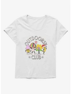 Promo ⭐ Cottagecore Outdoorsy Club 👧 Girls T-Shirt Plus Size 👏 -HT Style Outlet Store 19643125 hi