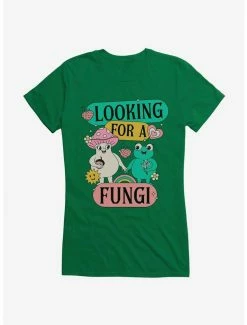 Best deal 🔔 Cottagecore Looking For A Fungi 👧 Girls T-Shirt ✨ -HT Style Outlet Store 19646552 hi