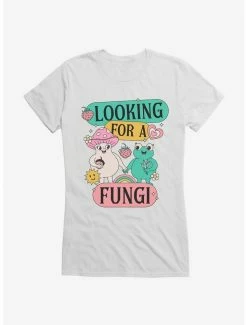 Best deal 🔔 Cottagecore Looking For A Fungi 👧 Girls T-Shirt ✨ -HT Style Outlet Store 19646580 hi