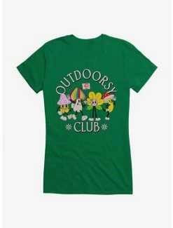 Discount 💯 Cottagecore Outdoorsy Club 👧 Girls T-Shirt 😉 -HT Style Outlet Store 19646608 hi