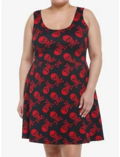 Buy ๐ Skulls With Heart Eyes Tank ๐ Dress Plus Size โ๏ธ
