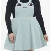 Cheapest 🤩 Chibi Frog Corduroy 👗 Skirtall Plus Size ⭐ -HT Style Outlet Store 19714193 hi